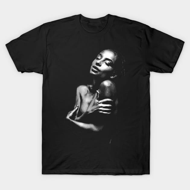 Sade Adu T-Shirt by Riso Art